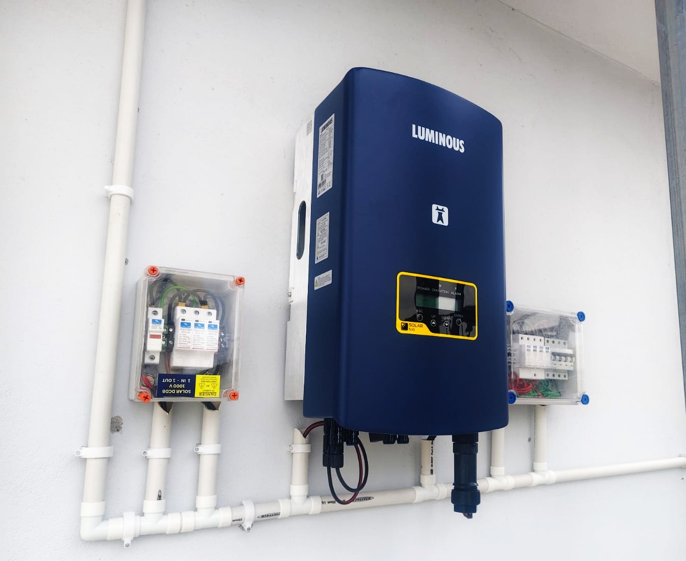Solar inverter and electrical protection equipment